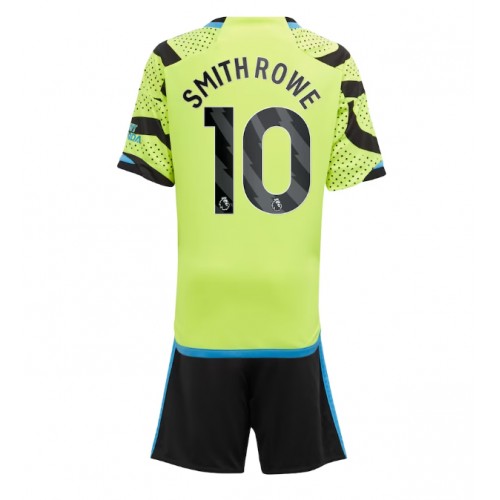 Dětský Fotbalový dres Arsenal Emile Smith Rowe #10 2023-24 Venkovní Krátký Rukáv (+ trenýrky)